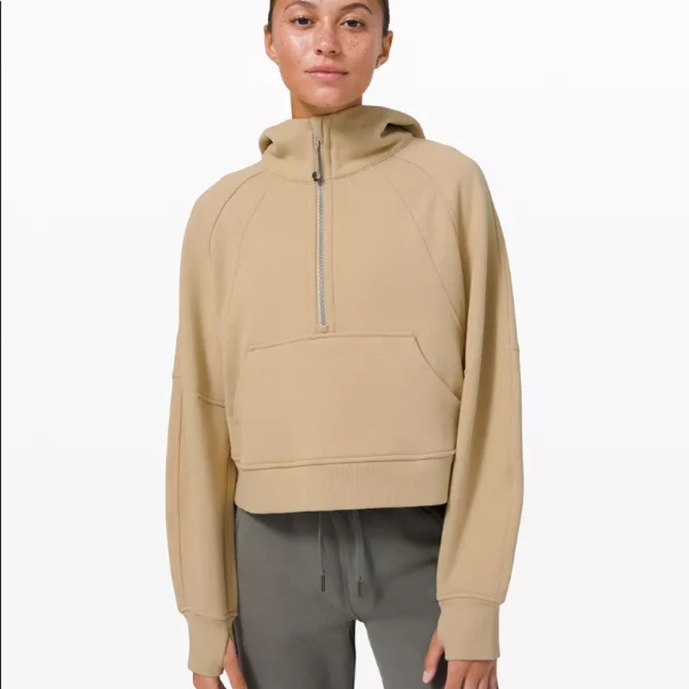 Lululemon Oversized 1/2 zip scuba hoodie XL/XXL
